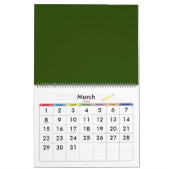Zonnebloem Kalender (Mar 2026)