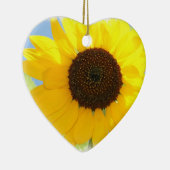 Zonnebloem Keramisch Ornament (Rechts)