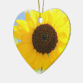 Zonnebloem Keramisch Ornament (Links)