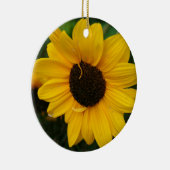 Zonnebloem Keramisch Ornament (Rechts)