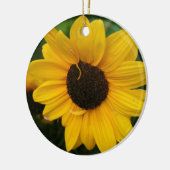 Zonnebloem Keramisch Ornament (Links)