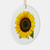 Zonnebloem Keramisch Ornament (Rechts)