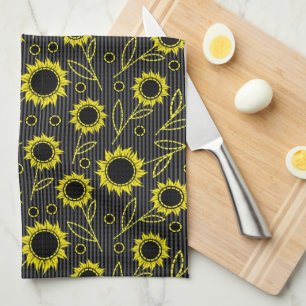 Zonnebloem keukendoek theedoek