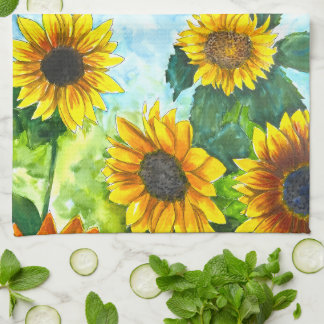 Zonnebloem Keukenhanddoek | Zonne Keuken Decor