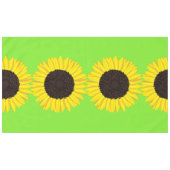 Zonnebloem Kind Birthday Party Tafelkleed (Voorkant (Horizontaal))