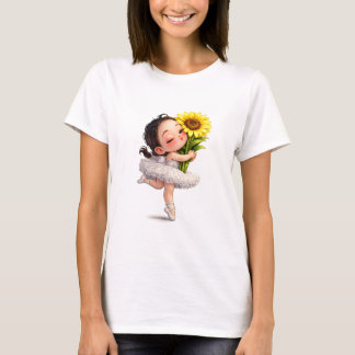 Zonnebloem Kus Ballet T-shirt