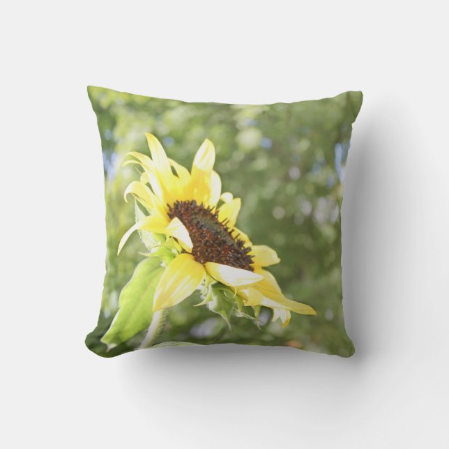 Zonnebloem Kussen (Voorkant)