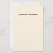 Zonnebloem land bruiloft (Achterkant)