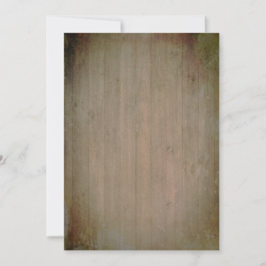 Zonnebloem Lantaarn Rustiek Bloemen Herfst Vrijgez Kaart (Achterkant)