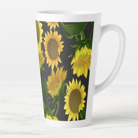 Zonnebloem Latte Mok (Rechts)