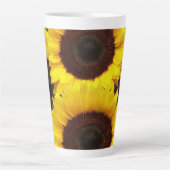 Zonnebloem Latte Mok (Voorkant)
