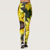 Zonnebloem Leggings (Achterkant)