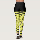 Zonnebloem Leggings (Achterkant)