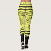 Zonnebloem Leggings (Achterkant)