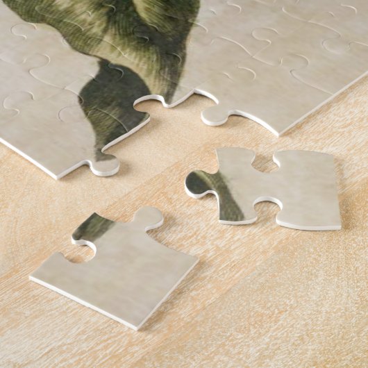 zonnebloem legpuzzel (Zijkant)