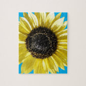 Zonnebloem Legpuzzel (Verticaal)