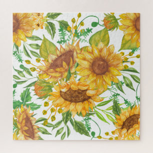 Zonnebloem Legpuzzel