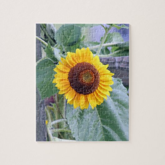 zonnebloem legpuzzel (Verticaal)