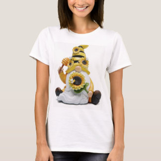 ZONNEBLOEM LIEFHEBBENDE GNOME T-SHIRT VOOR HAAR