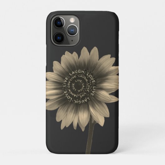 Zonnebloem Live, Lach, Liefde Case-Mate iPhone Case (Achterkant)