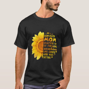 Zonnebloem maffe Ray van frisse zon T-shirt