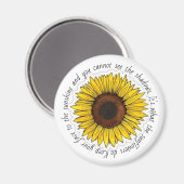 Zonnebloem Magneet (Voorkant / Achterkant)