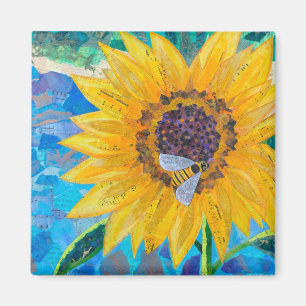 Zonnebloem Magneet