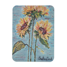 Zonnebloem Magnet