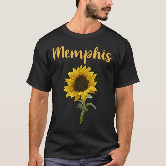 Zonnebloem - Memphis T-shirt (Voorkant)