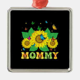 Zonnebloem Metalen Ornament