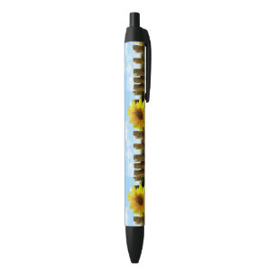 Zonnebloem Natuur Beauty Zwarte Inkt Pen