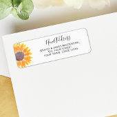 Zonnebloem Nieuw Adres van het Huis Etiket