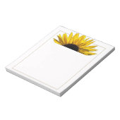 Zonnebloem Notitieblok (Gedraaid)