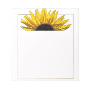 Zonnebloem Notitieblok