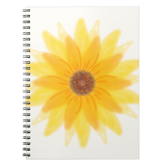 Zonnebloem Notitieboek (Voorkant)