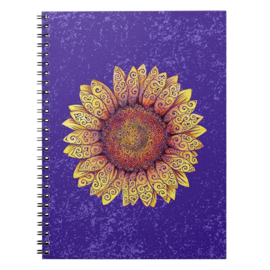 Zonnebloem Notitieboek (Voorkant)