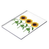 Zonnebloem Notitieboek (Linkerzijde)