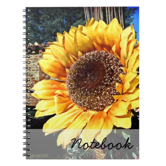 Zonnebloem Notitieboek (Voorkant)