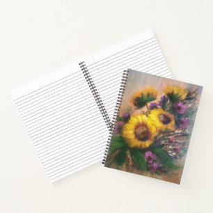 Zonnebloem Notitieboek Journal Recepten
