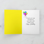 Zonnebloem op zonnescherm kaart (Binnen)