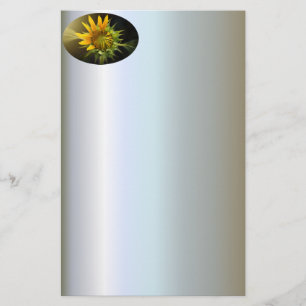 Zonnebloem Openen in volbloei Briefpapier