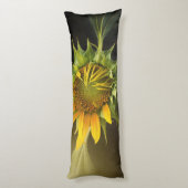 Zonnebloem Openen in volbloei Lichaamskussen (Achterkant (Verticaal))