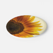 Zonnebloem Papieren Bordje (Gekanteld)