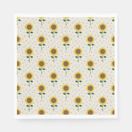 Zonnebloem Papieren Servetten