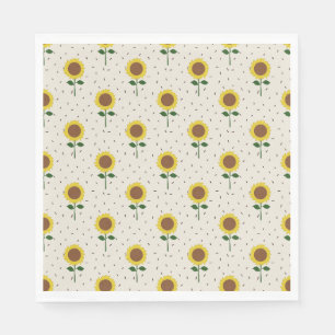 Zonnebloem Papieren Servetten