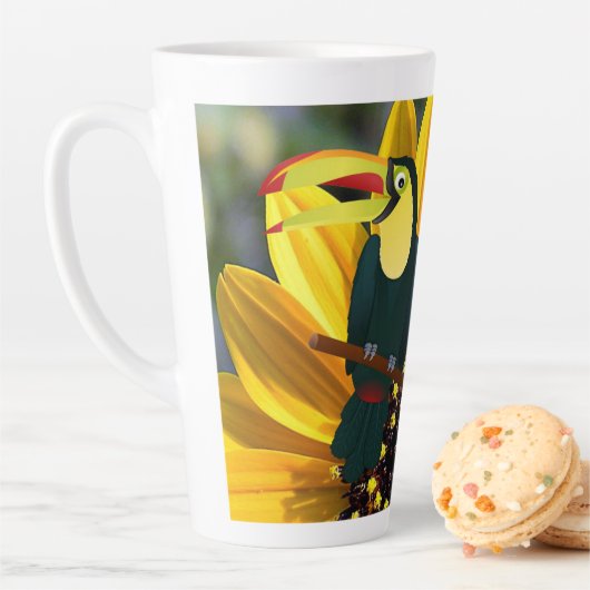 Zonnebloem Parrot Latte Mok (In situ)