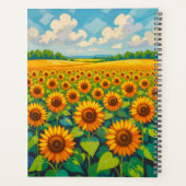 Zonnebloem Planner (Achterkant)
