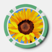 Zonnebloem Poker Chips (Achterkant)