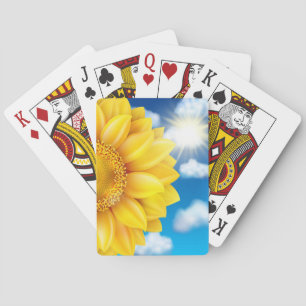 Zonnebloem Pokerkaarten