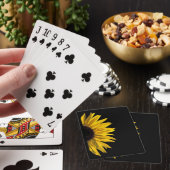 Zonnebloem Pokerkaarten (Insitu)